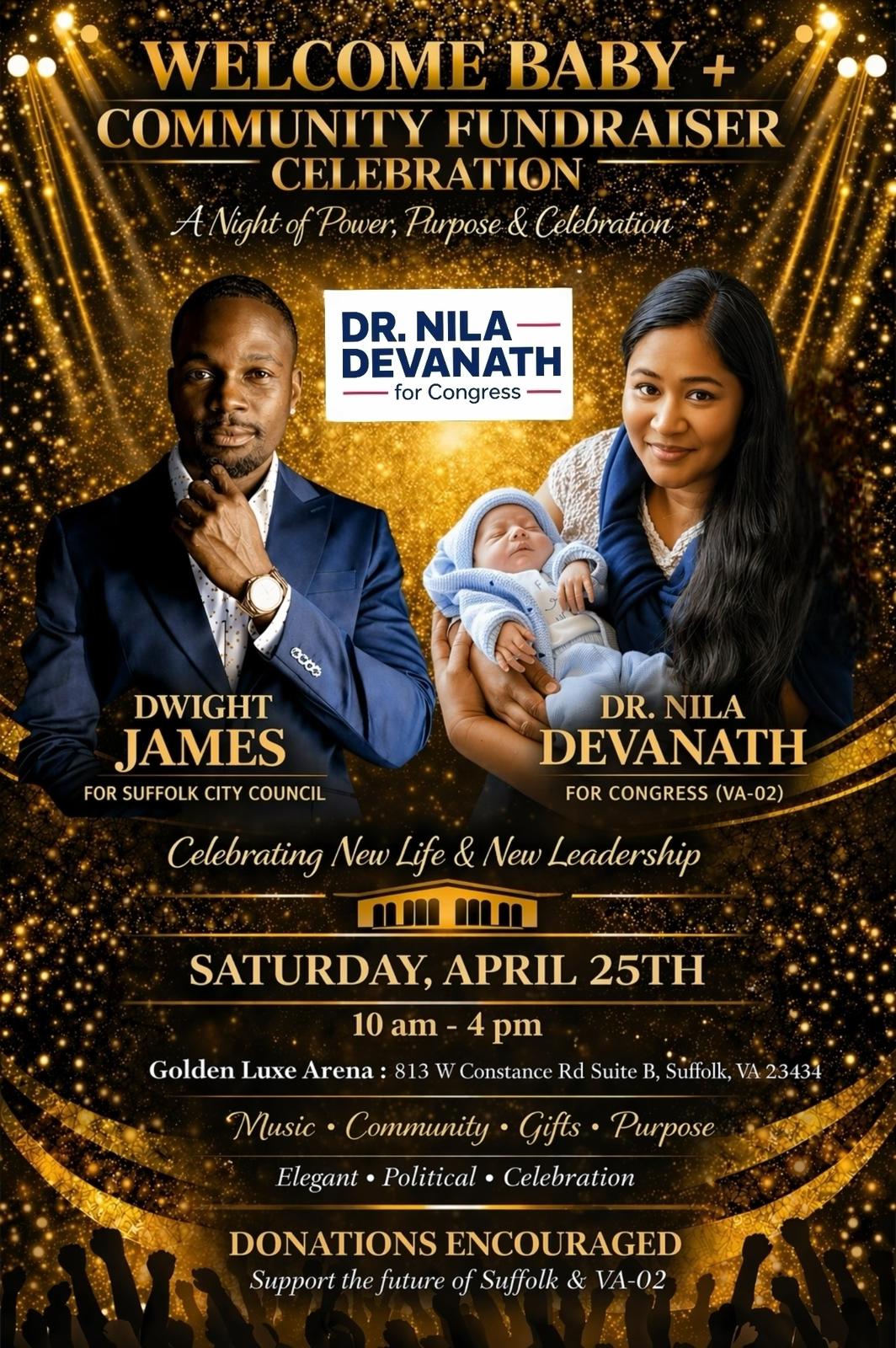 Event Fundraiser This weekend 4/25/26